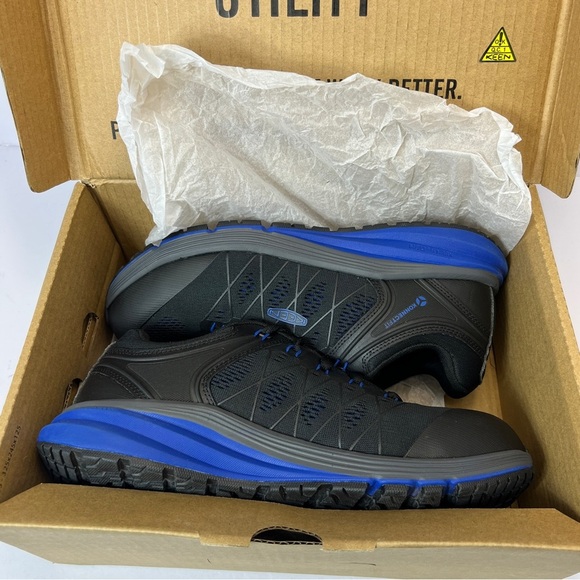 KEEN Utility Vista Energy Sneaker Composite Toe Work Shoes Size 11 W- 9.5 M - Picture 11 of 11